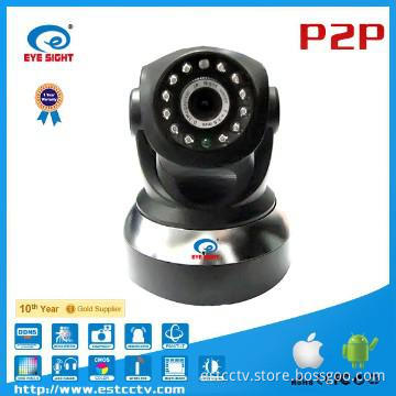 New Indoor PTZ P2P IP Camera Wifi, 720P IPCAM